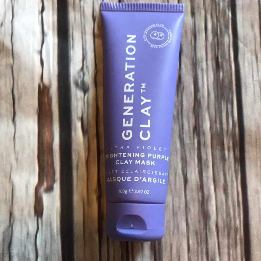 Generation Clay brightening purple clay mask